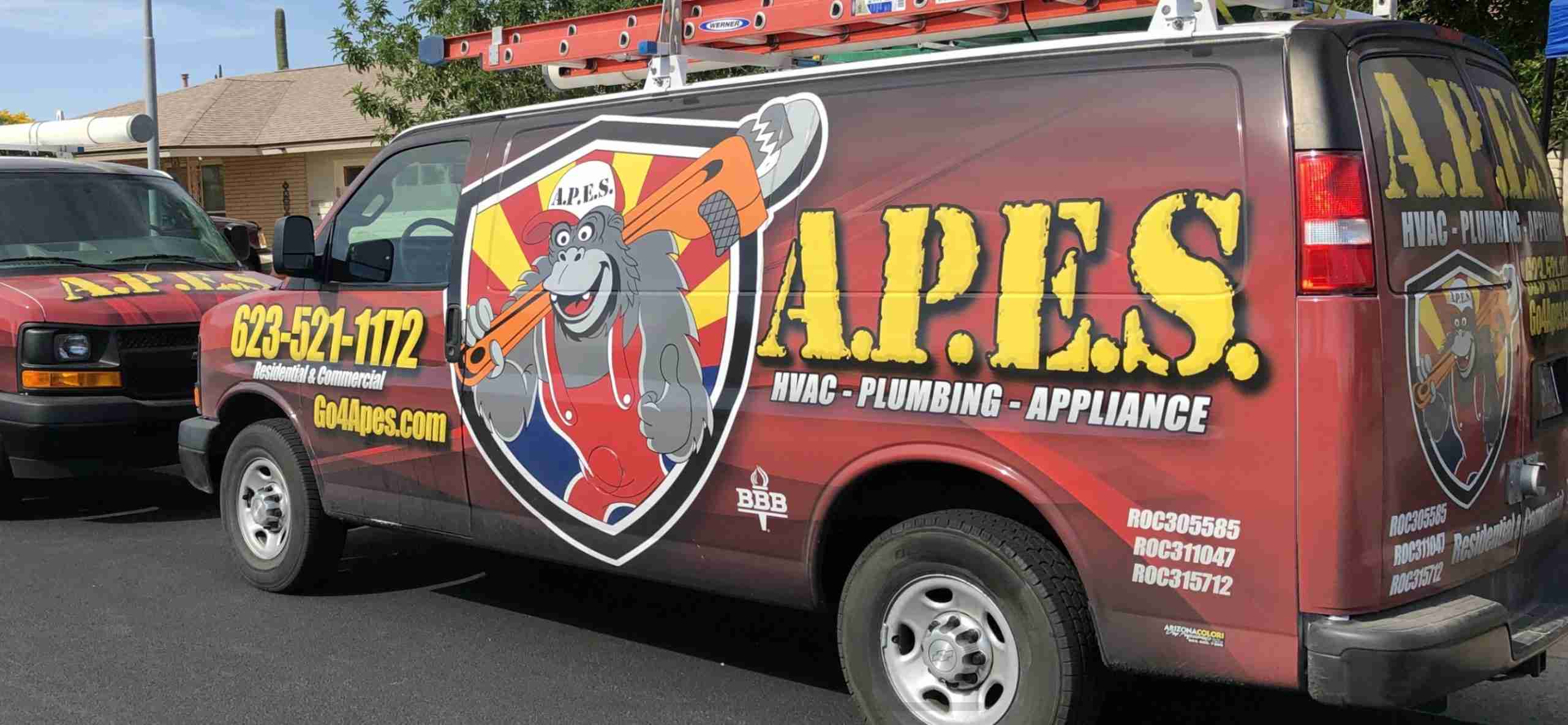 A.P.E.S. HVAC & Plumbing — HVAC & Heating